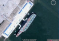 谷歌卫星地图看中国的四艘航母